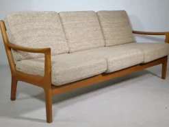 Pamono Danish Teak 3-Seater Sofa from KS Möbler, 1960s Hot