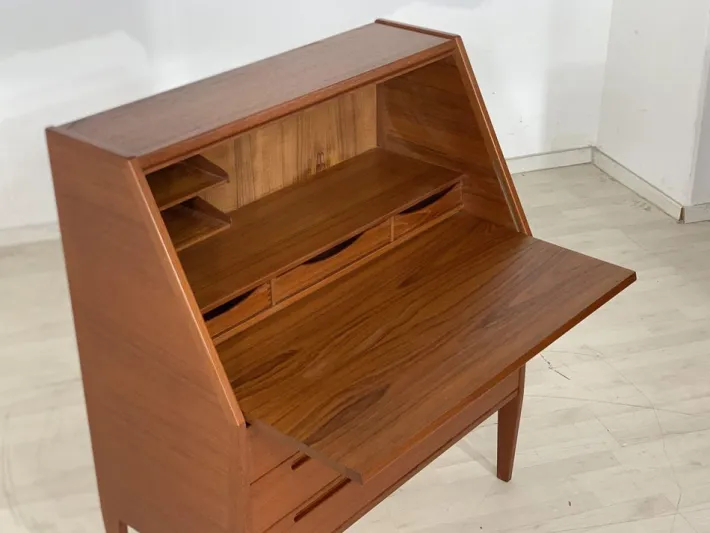 Pamono Danish Teak Secretary by Kai Kristiansen Online