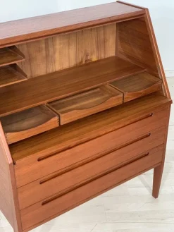 Pamono Danish Teak Secretary by Kai Kristiansen Online