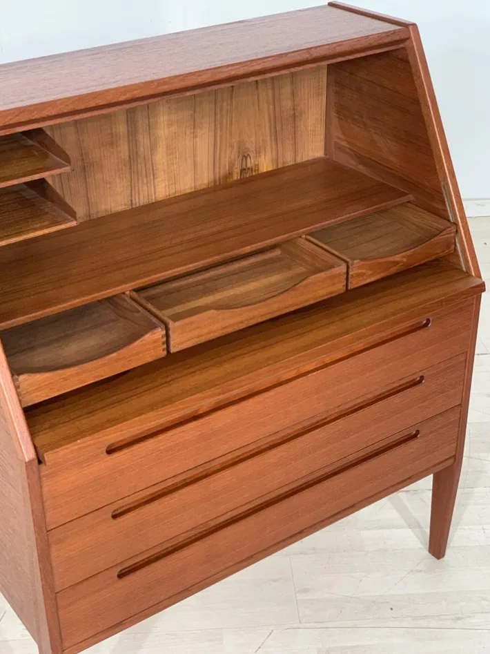 Pamono Danish Teak Secretary by Kai Kristiansen Online