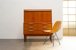 Pamono Danish Teak Sekretär by Erling Torvits for Klim Møbelfabrik, 1960s Clearance
