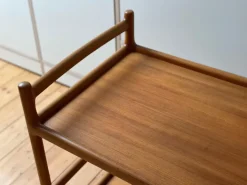 Pamono Danish Teak Serving Trolley by Johannes Andersen for CFC Silkeborg New