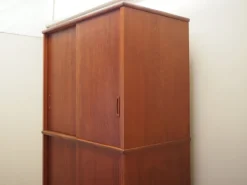 Pamono Danish Teak Wardrobe, Denmark, 1970s Outlet