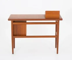 Pamono Danish Vanity Table or Desk in Teak by Kurt Østervig, Denmark