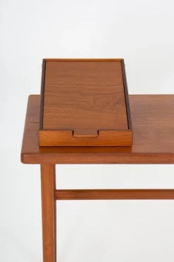 Pamono Danish Vanity Table or Desk in Teak by Kurt Østervig, Denmark