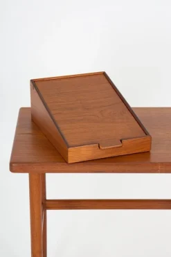 Pamono Danish Vanity Table or Desk in Teak by Kurt Østervig, Denmark
