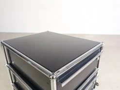 Pamono Dark Blue Office Cabinet from USM Haller Online