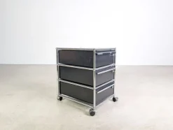 Pamono Dark Blue Office Cabinet from USM Haller Online