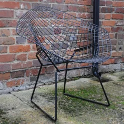 Pamono Diamond Chair attributed to Harry Bertoia for Knoll, 1950s Online