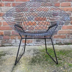 Pamono Diamond Chair attributed to Harry Bertoia for Knoll, 1950s Online