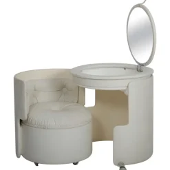 Pamono Dilly Dally Vanity attributed to Massoni for Poltrona Frau, Italy, 1968 Online