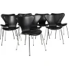 Pamono Dining Chairs attributed to Arne Jacobsen for Fritz Hansen, 2020, Set of 8 Online