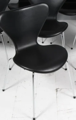 Pamono Dining Chairs attributed to Arne Jacobsen for Fritz Hansen, 2020, Set of 8 Online