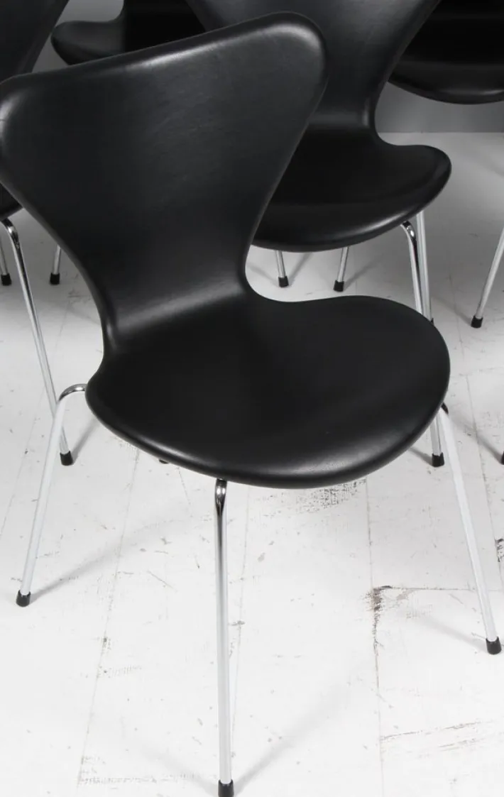 Pamono Dining Chairs attributed to Arne Jacobsen for Fritz Hansen, 2020, Set of 8 Online