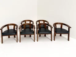 Pamono Dining Chairs by Lars Gangsø, Denmark, 1970s, Set of 6 Hot