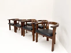 Pamono Dining Chairs by Lars Gangsø, Denmark, 1970s, Set of 6 Hot