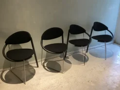 Pamono Dining Chairs from Castelijn, Netherlands, 1980s, Set of 4