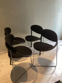 Pamono Dining Chairs from Castelijn, Netherlands, 1980s, Set of 4