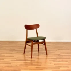 Pamono Dining Chairs in Teak and Beech, Denmark, 1950s-1960s, Set of 4 Clearance