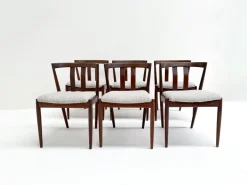 Pamono Dining Chairs in Teak by Kai Kristiansen, 1960s, Set of 6 Best