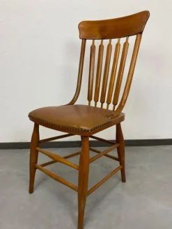 Pamono Dining Room Chairs in style of Adolf Loos, 1890s, Set of 4 New