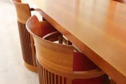 Pamono Dining Set by Frank Lloyd Wright, Set of 5 Online