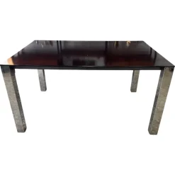 Pamono Dining Table attributed to Giovanni Offredi for Saporiti, 1970s Outlet