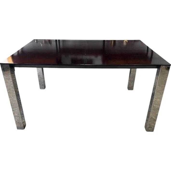 Pamono Dining Table attributed to Giovanni Offredi for Saporiti, 1970s Outlet