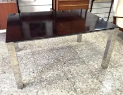 Pamono Dining Table attributed to Giovanni Offredi for Saporiti, 1970s Outlet