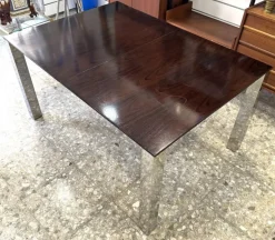 Pamono Dining Table attributed to Giovanni Offredi for Saporiti, 1970s Outlet