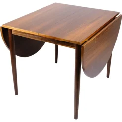 Pamono Dining Table in Rosewood with Two Extension Leaves by Arne Vodder, 1960s Discount