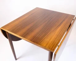 Pamono Dining Table in Rosewood with Two Extension Leaves by Arne Vodder, 1960s Discount