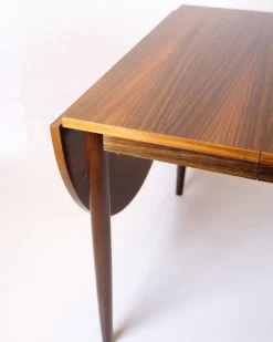 Pamono Dining Table in Rosewood with Two Extension Leaves by Arne Vodder, 1960s Discount