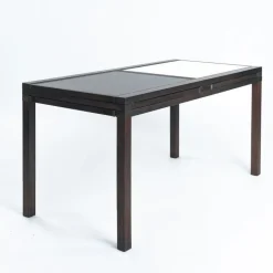 Pamono Dining Table with Reversible and Extendible Tops by Bernard Vuarnesson for Bellato, 1980s Best