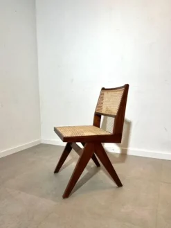 Pamono Dinning Chair in Teak and Rattan Best