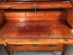 Pamono Directoire Cylinder Desk with Top Bookcase, France, 1800s Hot