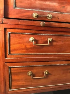 Pamono Directoire Cylinder Desk with Top Bookcase, France, 1800s Hot