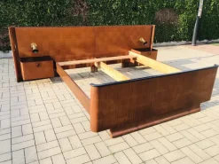 Pamono Double Bed by J.Halabala for Up Závody, 1930s Online