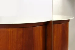 Pamono Dressing Table with Mirror by Jindrich Halabala for Up Zavody, 1940s Sale