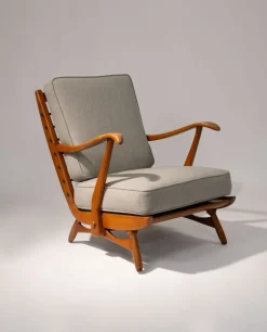 Pamono Dutch Armchair attributed to De Ster Gelderland, 1950s New