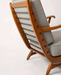 Pamono Dutch Armchair attributed to De Ster Gelderland, 1950s New