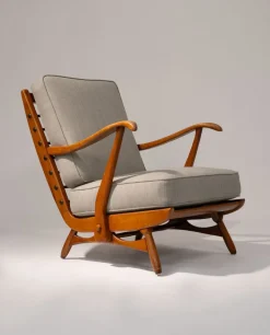 Pamono Dutch Armchair attributed to De Ster Gelderland, 1950s New