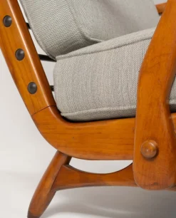 Pamono Dutch Armchair attributed to De Ster Gelderland, 1950s New