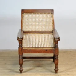 Pamono Dutch Colonial Indonesian Plantation Chair, 1920 Clearance