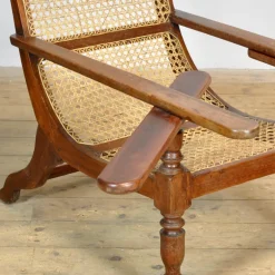 Pamono Dutch Colonial Indonesian Plantation Chair, 1920 Clearance