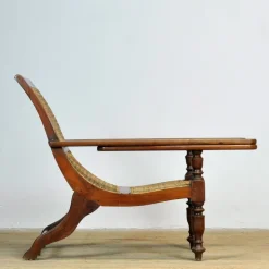 Pamono Dutch Colonial Indonesian Plantation Chair, 1920 Clearance