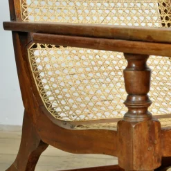 Pamono Dutch Colonial Indonesian Plantation Chair, 1920 Clearance