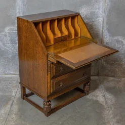 Pamono Early 20th Century Oak Writing Secretaire Outlet