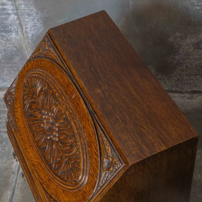 Pamono Early 20th Century Oak Writing Secretaire Outlet