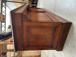 Pamono Early 20th Century Solid Oak Counter Outlet